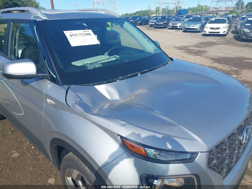 2026 Hyundai Venue VIN KMHRC8A37TU439923 IAAI salvage auction — STORM DAMAGE, Salvage (Pennsylvania), sold $2,150 on 2026-07-24 (photo 6)