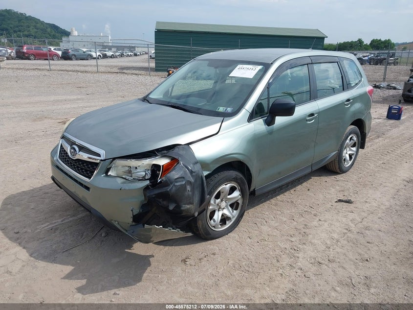2014 Subaru Forester VIN JF2SJAAC5EH547005 IAAI salvage auction — LEFT FRONT, Salvage Title, sold $1,650 on 2026-07-24 (photo 2)