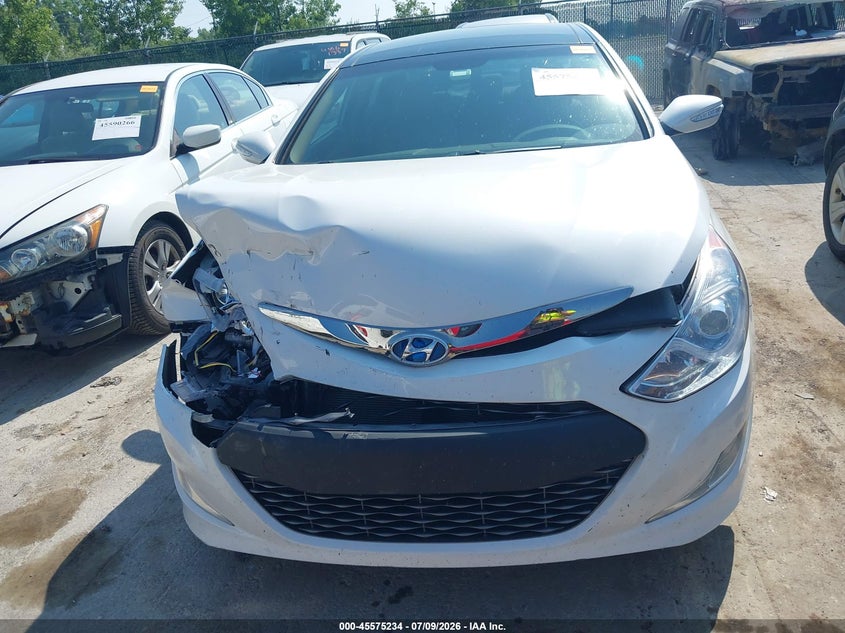 2011 Hyundai Sonata VIN KMHEC4A43BA009466 IAAI salvage auction — FRONT END, Salvage (Ohio), sold $300 on 2026-07-21 (photo 6)