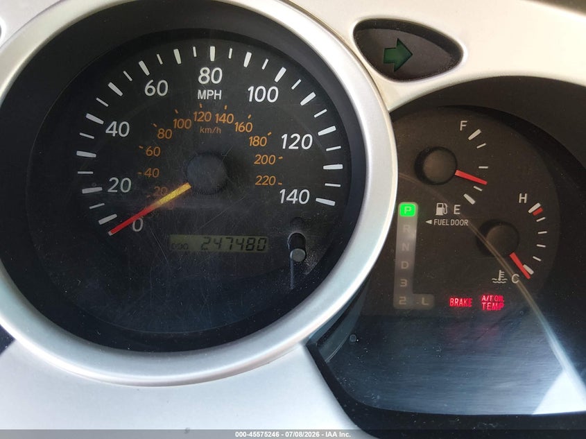 2004 Toyota Highlander VIN JTEEP21A640004432 IAAI salvage auction — NORMAL WEAR, Clear (South Carolina), sold $975 on 2026-07-15 (photo 7)