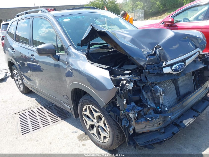 2020 Subaru Forester VIN JF2SKAJC4LH503328 IAAI salvage auction — FRONT END, Salvage Title, sold $875 on 2026-07-23 (photo 1)