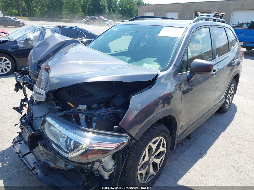 2020 Subaru Forester VIN JF2SKAJC4LH503328 IAAI salvage auction — FRONT END, Salvage Title, sold $875 on 2026-07-23 (photo 2)