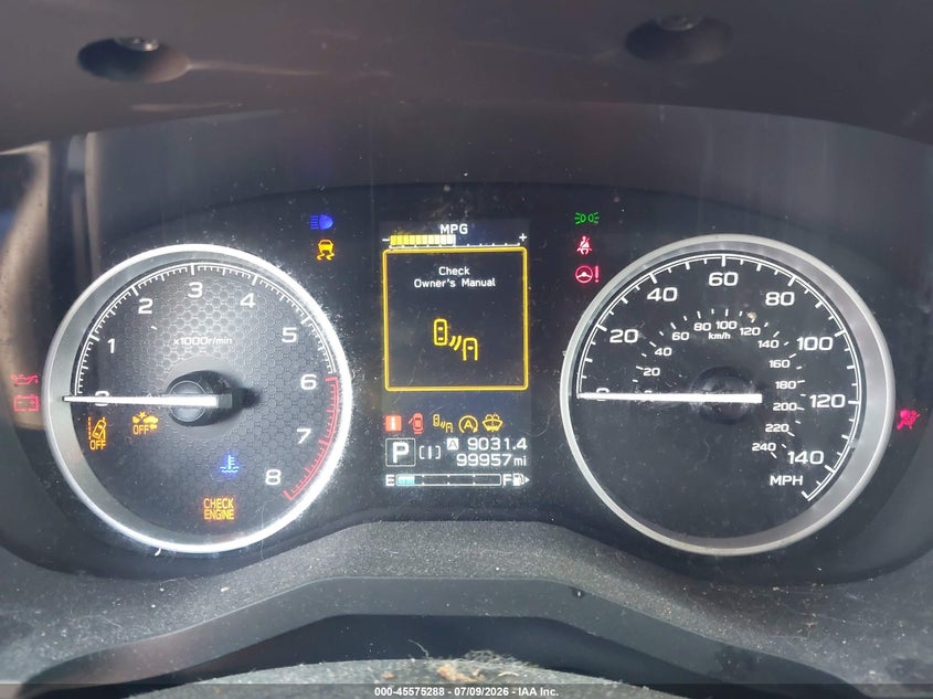 2020 Subaru Forester VIN JF2SKAJC4LH503328 IAAI salvage auction — FRONT END, Salvage Title, sold $875 on 2026-07-23 (photo 7)