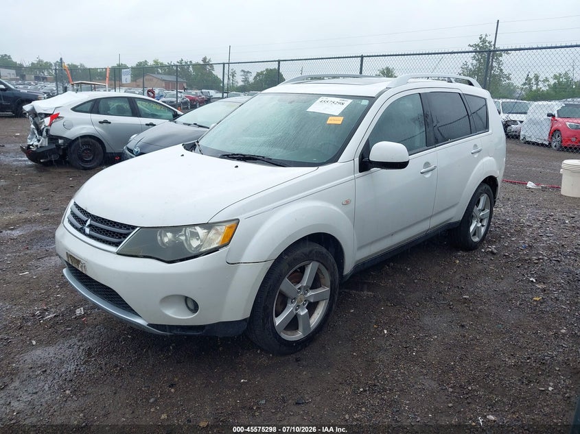 2007 Mitsubishi Outlander VIN JA4MT41X97Z010635 IAAI salvage auction — NORMAL WEAR, Clear (Maryland), sold $325 on 2026-07-30 (photo 2)