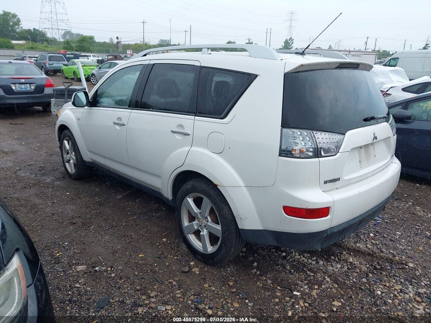 2007 Mitsubishi Outlander VIN JA4MT41X97Z010635 IAAI salvage auction — NORMAL WEAR, Clear (Maryland), sold $325 on 2026-07-30 (photo 3)