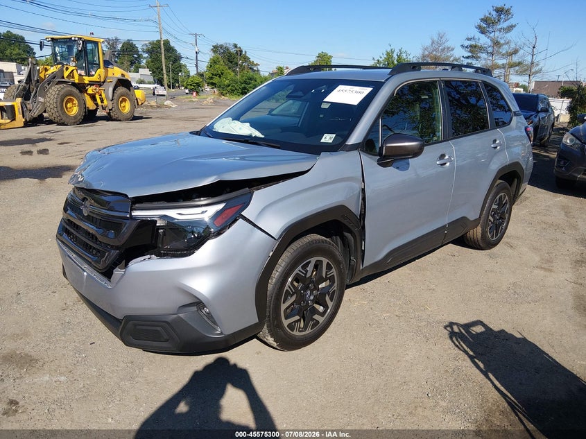 2025 Subaru Forester VIN JF2SLDDCXSH546872 IAAI salvage auction — FRONT END, Wait Title, sold $8,550 on 2026-08-31 (photo 2)
