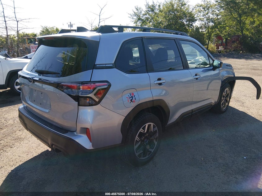 2025 Subaru Forester VIN JF2SLDDCXSH546872 IAAI salvage auction — FRONT END, Wait Title, sold $8,550 on 2026-08-31 (photo 4)