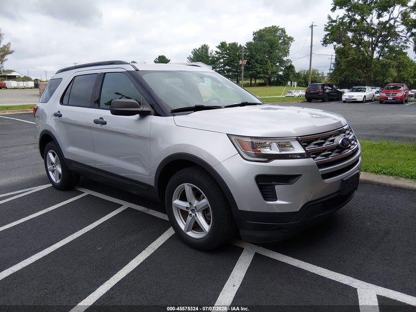 2018 Ford Explorer VIN 1FM5K8B8XJGA59417 IAAI salvage auction — NORMAL WEAR, SF97 (Virginia), sold $11,200 on 2026-07-22 (photo 1)
