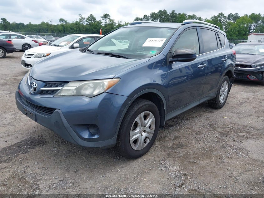 2014 Toyota Rav 4 VIN JTMZFREV3ED037512 IAAI salvage auction — REAR END, Salvage Title, sold $4,750 on 2026-07-17 (photo 2)