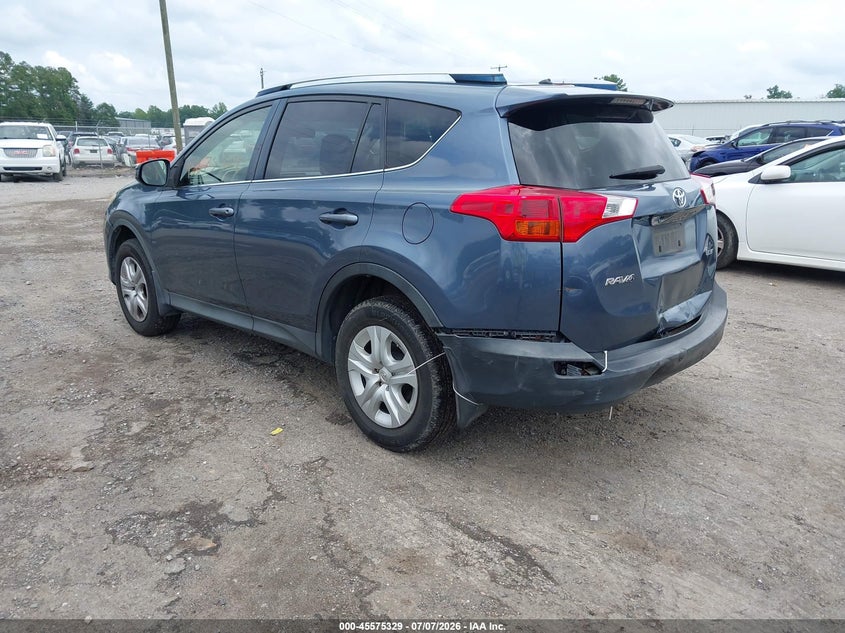 2014 Toyota Rav 4 VIN JTMZFREV3ED037512 IAAI salvage auction — REAR END, Salvage Title, sold $4,750 on 2026-07-17 (photo 3)