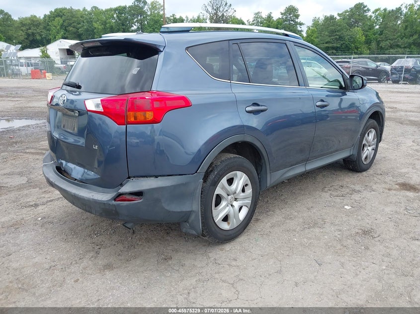 2014 Toyota Rav 4 VIN JTMZFREV3ED037512 IAAI salvage auction — REAR END, Salvage Title, sold $4,750 on 2026-07-17 (photo 4)