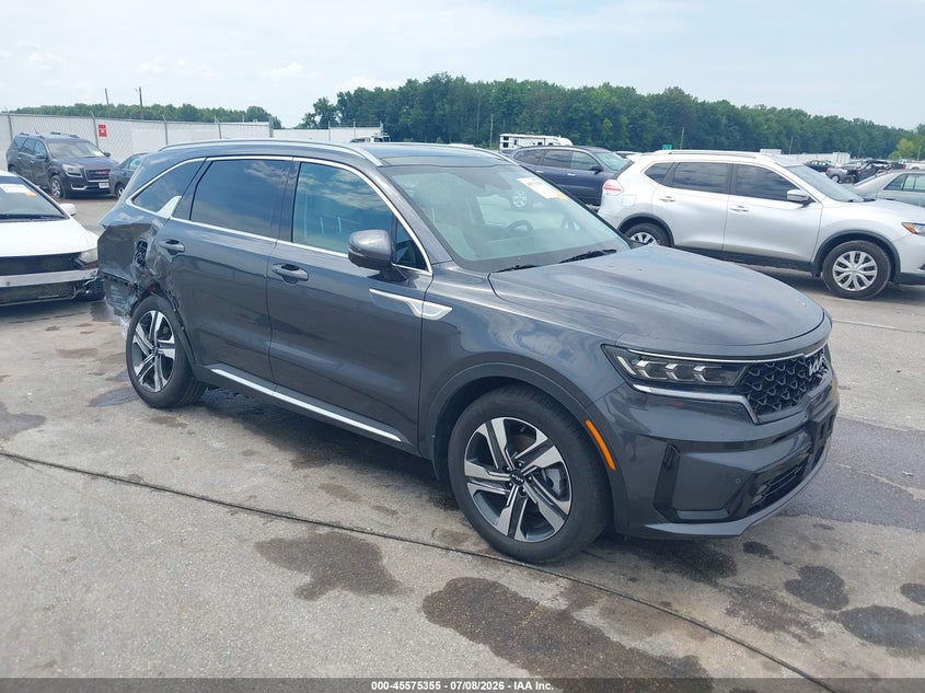 2023 Kia Sorento VIN KNDRMDLH3P5222338 IAAI salvage auction — REAR END, Salvage Title, sold $12,600 on 2026-07-31 (photo 1)