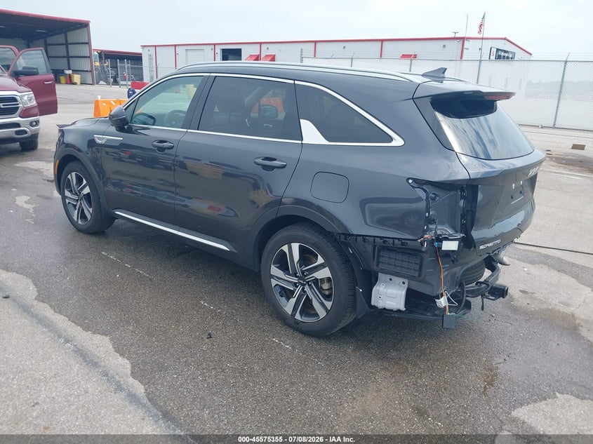 2023 Kia Sorento VIN KNDRMDLH3P5222338 IAAI salvage auction — REAR END, Salvage Title, sold $12,600 on 2026-07-31 (photo 3)