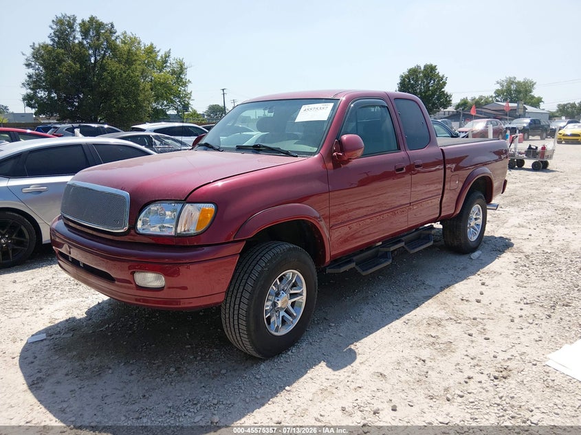 2000 Toyota Tundra VIN 5TBBT4417YS079078 IAAI salvage auction — NORMAL WEAR, Clear (Illinois), sold $1,050 on 2026-07-21 (photo 2)
