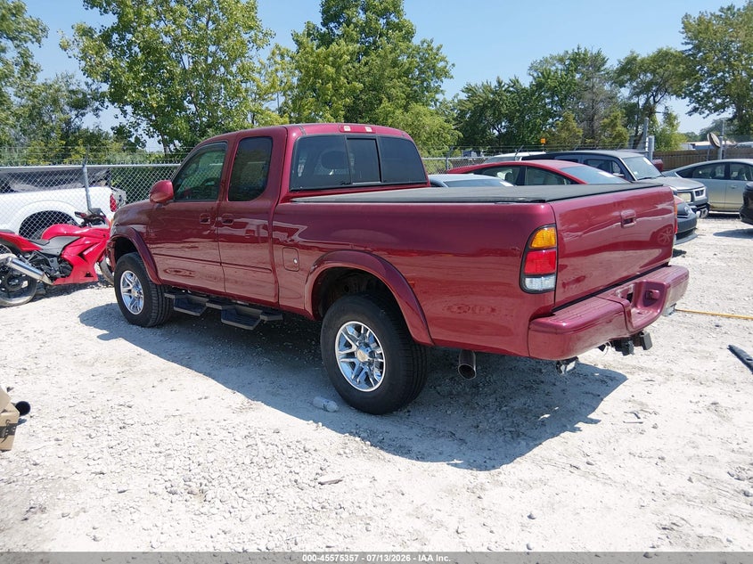 2000 Toyota Tundra VIN 5TBBT4417YS079078 IAAI salvage auction — NORMAL WEAR, Clear (Illinois), sold $1,050 on 2026-07-21 (photo 3)