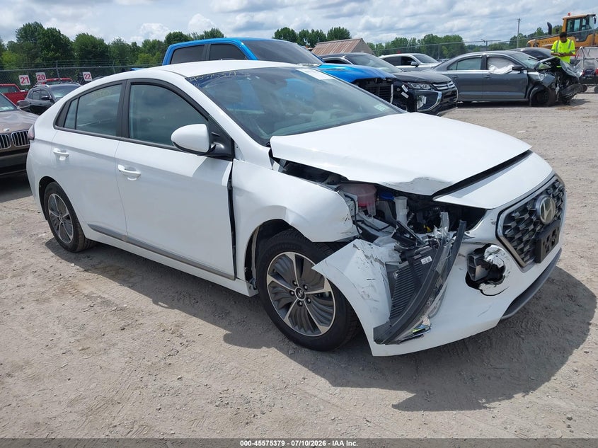 2021 Hyundai Ioniq VIN KMHC65LD8MU253732 IAAI salvage auction — RIGHT FRONT, Mv-907A (New York), sold $5,200 on 2026-07-16 (photo 1)