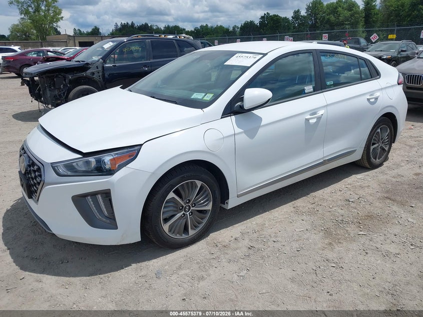 2021 Hyundai Ioniq VIN KMHC65LD8MU253732 IAAI salvage auction — RIGHT FRONT, Mv-907A (New York), sold $5,200 on 2026-07-16 (photo 2)