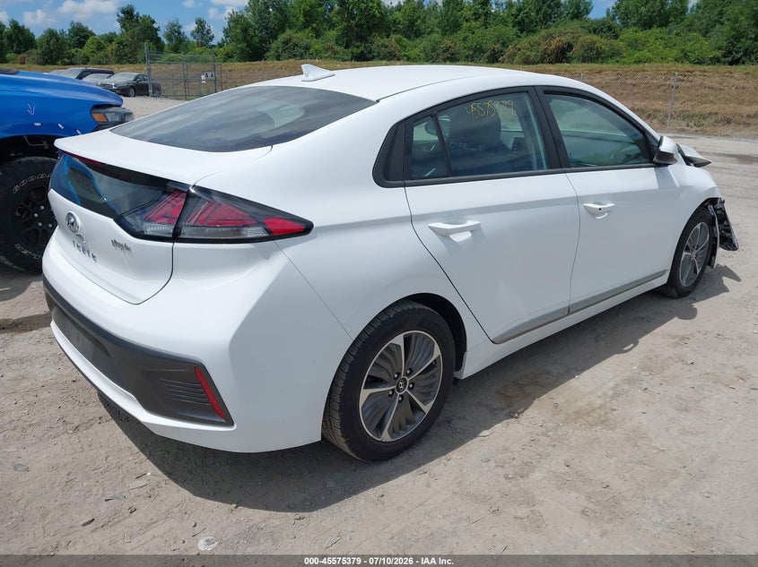 2021 Hyundai Ioniq VIN KMHC65LD8MU253732 IAAI salvage auction — RIGHT FRONT, Mv-907A (New York), sold $5,200 on 2026-07-16 (photo 4)