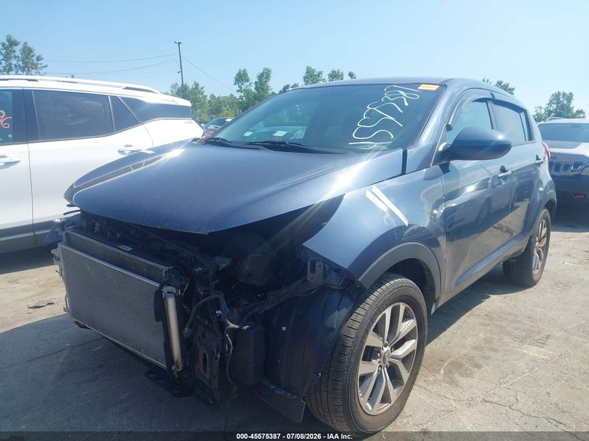 2016 Kia Sportage VIN KNDPB3AC5G7875532 IAAI salvage auction — FRONT END, Salvage (Ohio), sold $725 on 2026-07-28 (photo 2)