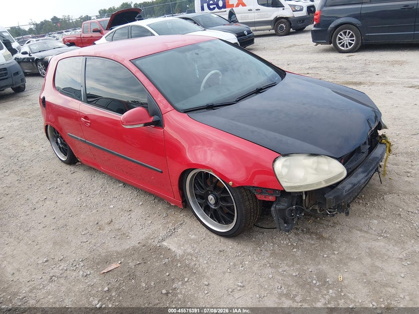 2008 Volkswagen Rabbit VIN WVWAA71K88W117666 IAAI salvage auction — FRONT END, Salvage (Kentucky), sold $200 on 2026-08-17 (photo 1)