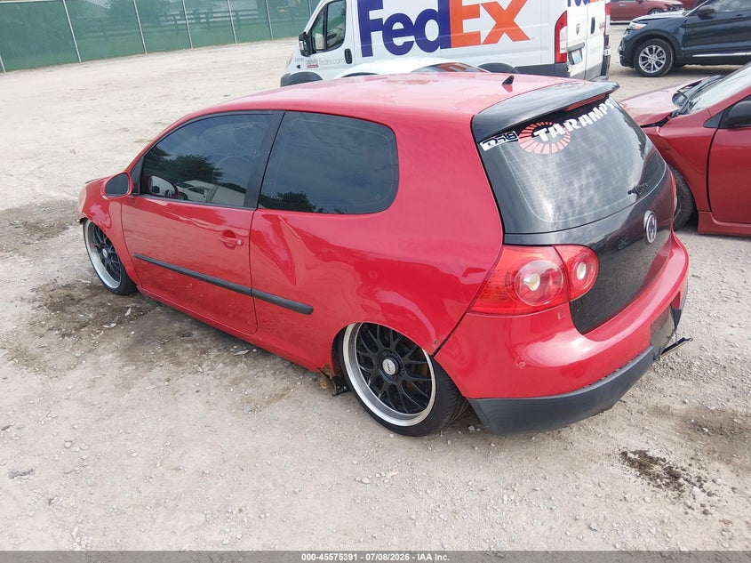 2008 Volkswagen Rabbit VIN WVWAA71K88W117666 IAAI salvage auction — FRONT END, Salvage (Kentucky), sold $200 on 2026-08-17 (photo 3)