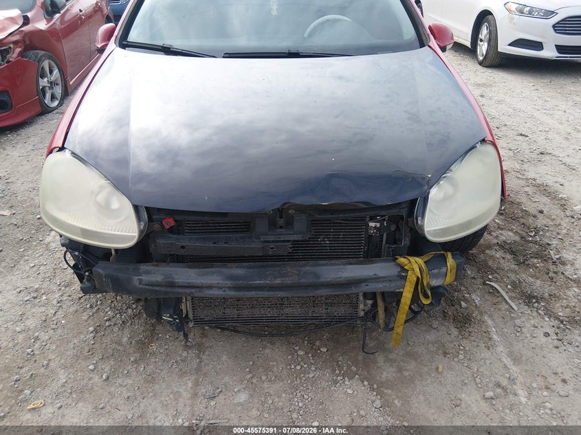 2008 Volkswagen Rabbit VIN WVWAA71K88W117666 IAAI salvage auction — FRONT END, Salvage (Kentucky), sold $200 on 2026-08-17 (photo 6)