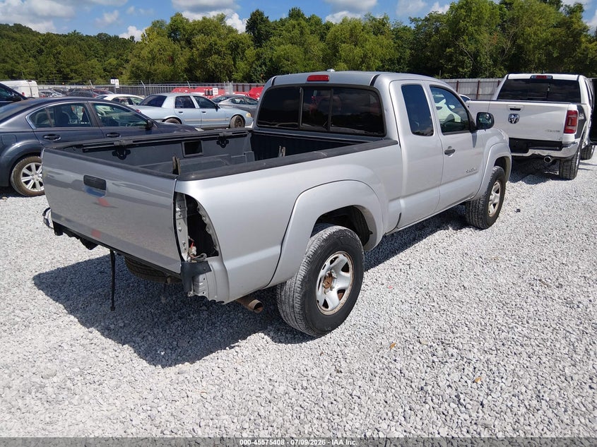 2010 Toyota Tacoma VIN 5TEUX4EN7AZ726500 IAAI salvage auction — REAR END, Salvage (Alabama), sold $25 on 2026-07-30 (photo 4)