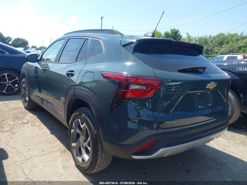 2025 Chevrolet Trax VIN KL77LHEP3SC169065 IAAI salvage auction — HAIL, Salvage Title, sold $11,000 on 2026-08-25 (photo 3)