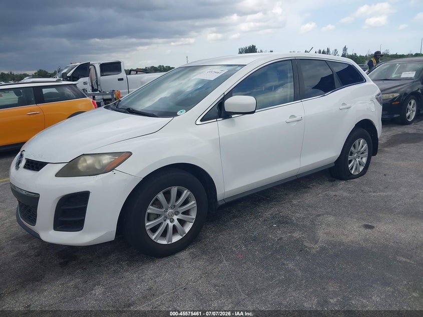 2010 Mazda Cx-7 VIN JM3ER2W52A0330953 IAAI salvage auction — NORMAL WEAR, Salvage (Florida), sold $375 on 2026-07-30 (photo 2)