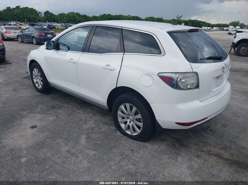 2010 Mazda Cx-7 VIN JM3ER2W52A0330953 IAAI salvage auction — NORMAL WEAR, Salvage (Florida), sold $375 on 2026-07-30 (photo 3)