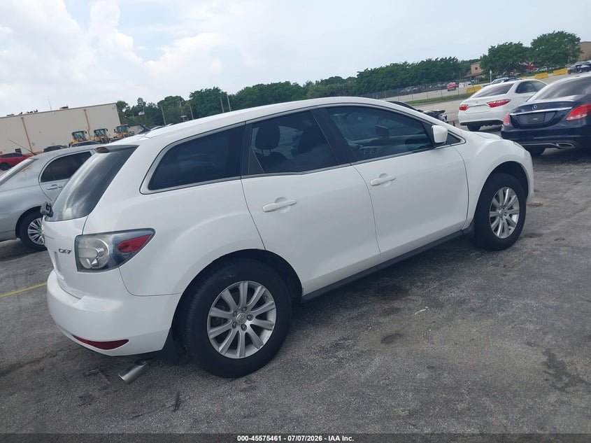 2010 Mazda Cx-7 VIN JM3ER2W52A0330953 IAAI salvage auction — NORMAL WEAR, Salvage (Florida), sold $375 on 2026-07-30 (photo 4)