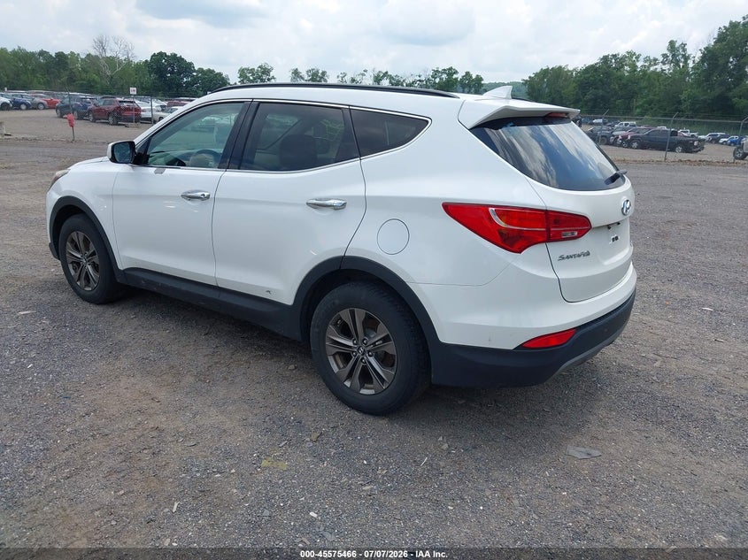 2014 Hyundai Santa fe VIN 5XYZUDLB3EG210092 IAAI salvage auction — THEFT, Salvage Title, sold $650 on 2026-07-27 (photo 3)