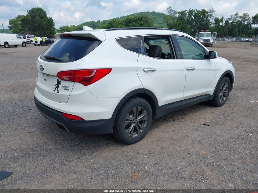 2014 Hyundai Santa fe VIN 5XYZUDLB3EG210092 IAAI salvage auction — THEFT, Salvage Title, sold $650 on 2026-07-27 (photo 4)