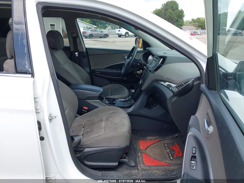 2014 Hyundai Santa fe VIN 5XYZUDLB3EG210092 IAAI salvage auction — THEFT, Salvage Title, sold $650 on 2026-07-27 (photo 5)