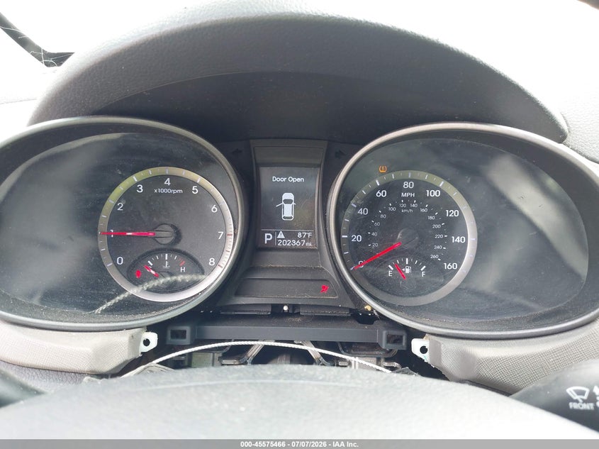 2014 Hyundai Santa fe VIN 5XYZUDLB3EG210092 IAAI salvage auction — THEFT, Salvage Title, sold $650 on 2026-07-27 (photo 7)