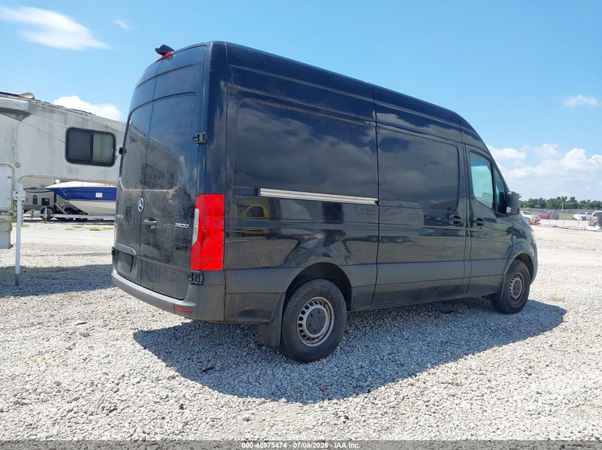 2023 Mercedes-benz Sprinter VIN W1Y4KBHY8PT134373 IAAI salvage auction — THEFT, Rebuildable (Florida), sold $1,250 on 2026-07-29 (photo 4)