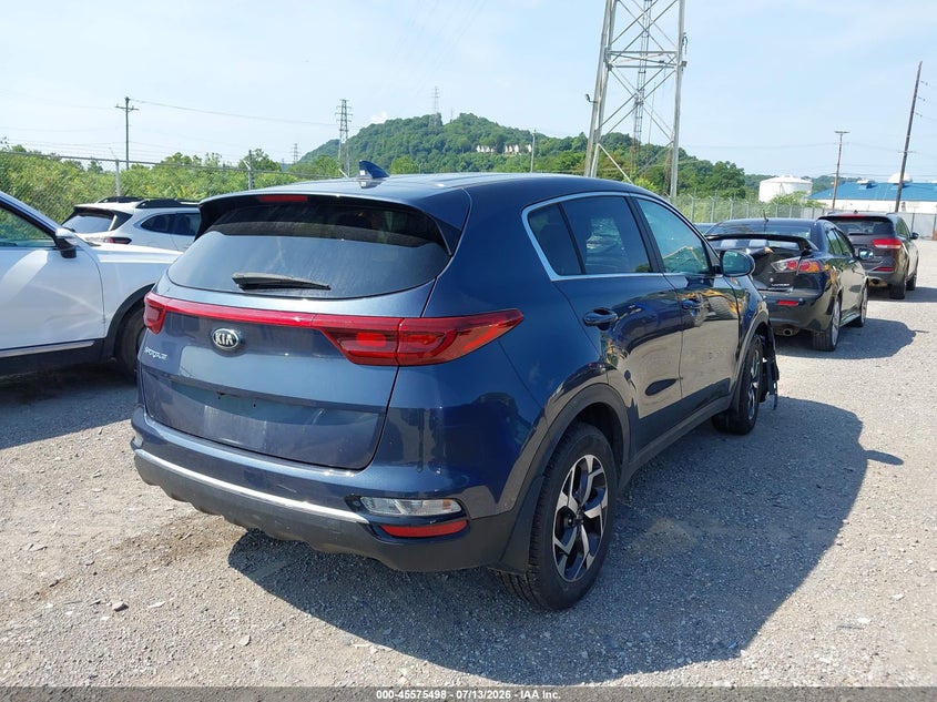 2022 Kia Sportage VIN KNDPMCAC4N7978450 IAAI salvage auction — FRONT END, Salvage (Pennsylvania), sold $2,150 on 2026-08-02 (photo 4)