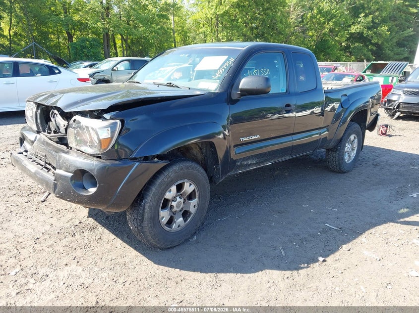 2007 Toyota Tacoma VIN 5TEUX42N97Z380642 IAAI salvage auction — FRONT & REAR, Mv-907A (New York), sold $2,200 on 2026-07-28 (photo 2)