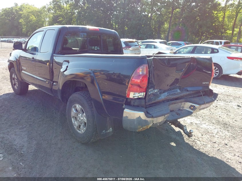2007 Toyota Tacoma VIN 5TEUX42N97Z380642 IAAI salvage auction — FRONT & REAR, Mv-907A (New York), sold $2,200 on 2026-07-28 (photo 3)