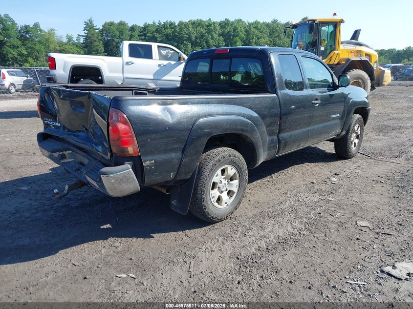 2007 Toyota Tacoma VIN 5TEUX42N97Z380642 IAAI salvage auction — FRONT & REAR, Mv-907A (New York), sold $2,200 on 2026-07-28 (photo 4)
