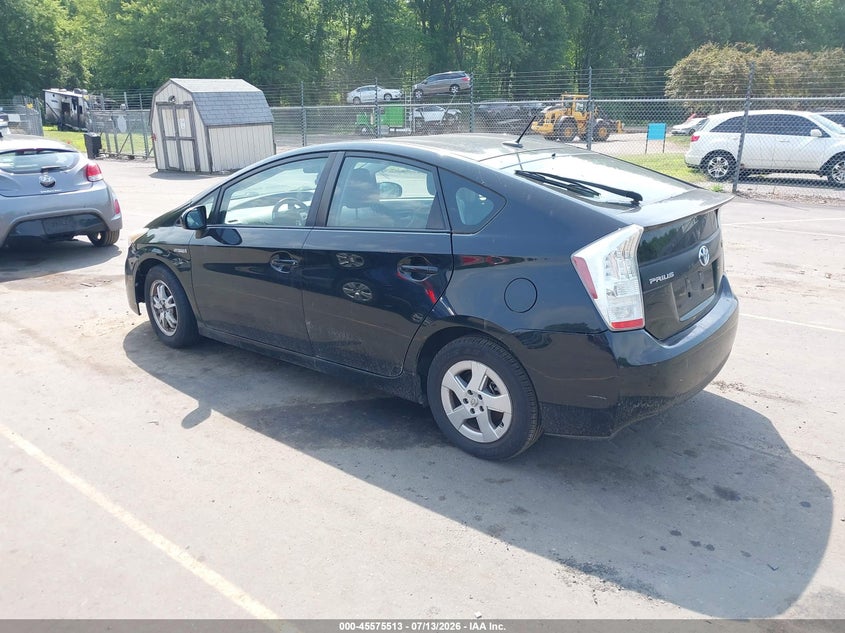 2010 Toyota Prius VIN JTDKN3DU0A0028987 IAAI salvage auction — NORMAL WEAR, Clear (Connecticut), sold $750 on 2026-07-23 (photo 3)