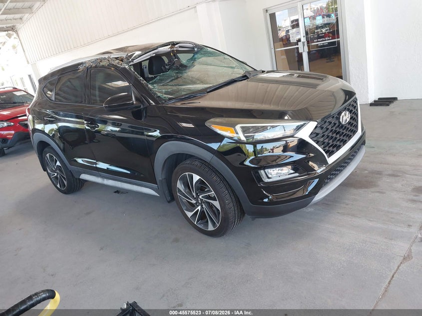 2020 Hyundai Tucson VIN KM8J33AL8LU185817 IAAI salvage auction — ROOF, Rebuildable (Florida), sold $3,600 on 2026-07-29 (photo 1)