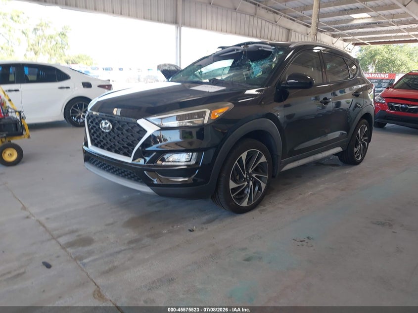 2020 Hyundai Tucson VIN KM8J33AL8LU185817 IAAI salvage auction — ROOF, Rebuildable (Florida), sold $3,600 on 2026-07-29 (photo 2)