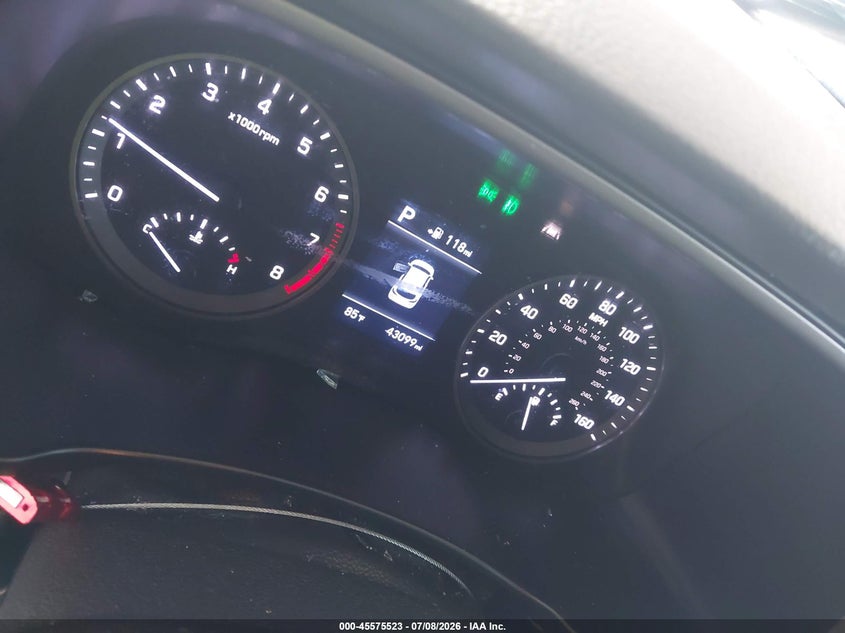 2020 Hyundai Tucson VIN KM8J33AL8LU185817 IAAI salvage auction — ROOF, Rebuildable (Florida), sold $3,600 on 2026-07-29 (photo 7)