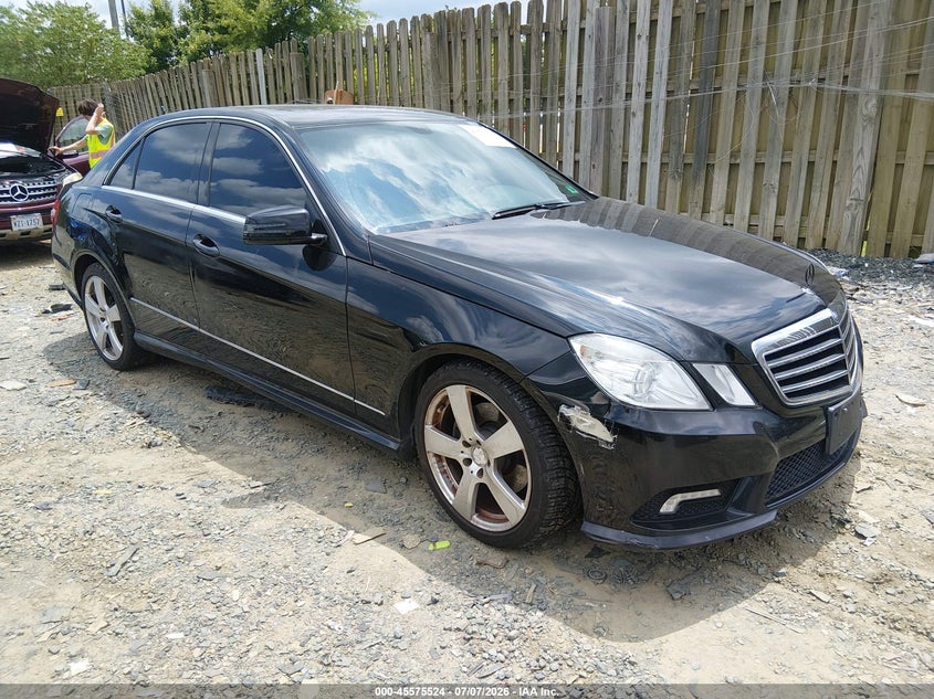 2011 Mercedes-benz E-class VIN WDDHF8HB6BA439213 IAAI salvage auction — NORMAL WEAR, Clear (Virginia), sold $550 on 2026-07-27 (photo 1)