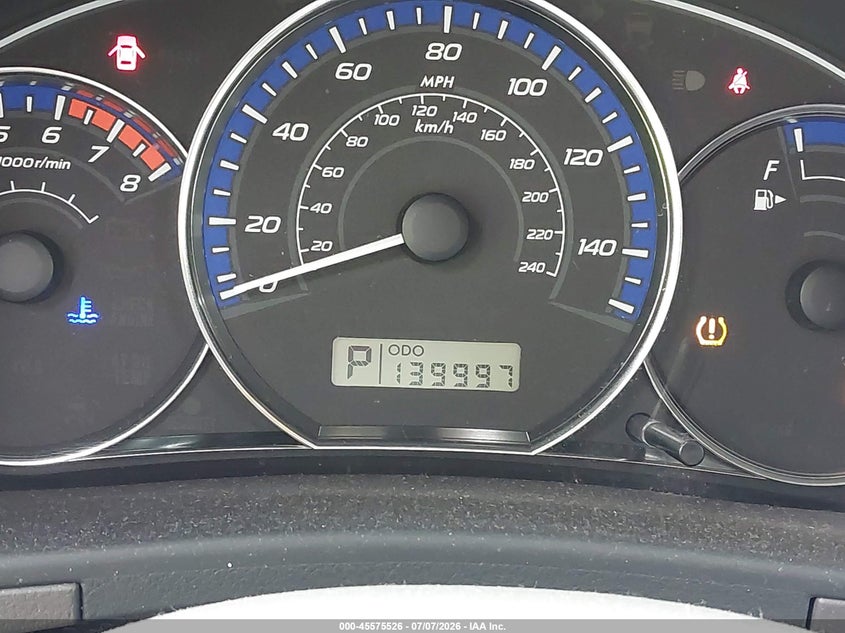 2010 Subaru Forester VIN JF2SH6CC0AH714449 IAAI salvage auction — NORMAL WEAR, Original (Ohio), sold $250 on 2026-07-16 (photo 7)
