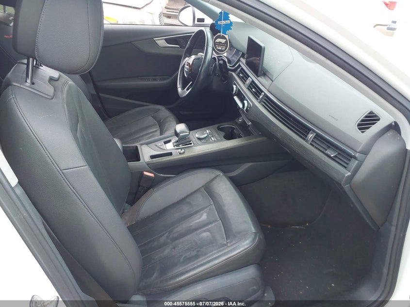 2018 Audi A4 VIN WAULMAF45JA007553 IAAI salvage auction — FRONT END, Salvage (Texas), sold $1,900 on 2026-07-28 (photo 5)