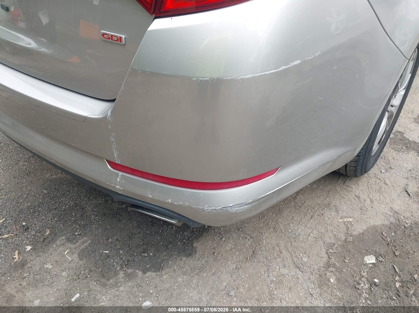 2013 Kia Optima VIN KNAGM4A76D5390503 IAAI salvage auction — SIDE, Salvage - Greater Than 75% (Maryland), sold $1,250 on 2026-08-01 (photo 6)