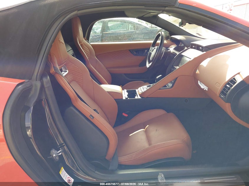 2023 Jaguar F-type VIN SAJDD5EE7PCK82994 IAAI salvage auction — FRONT & REAR, Salvage Title, sold $26,300 on 2026-08-17 (photo 5)