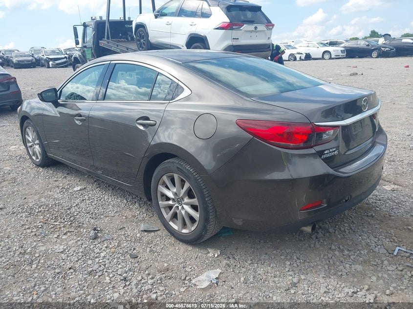 2016 Mazda 6 VIN JM1GJ1U55G1434703 IAAI salvage auction — RIGHT FRONT, Salvage (Tennessee), sold $125 on 2026-07-30 (photo 3)